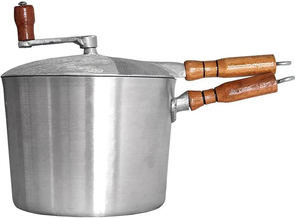 Pipoqueira profissional com tampa em alumínio fundido 3,7 litros - Cajamag