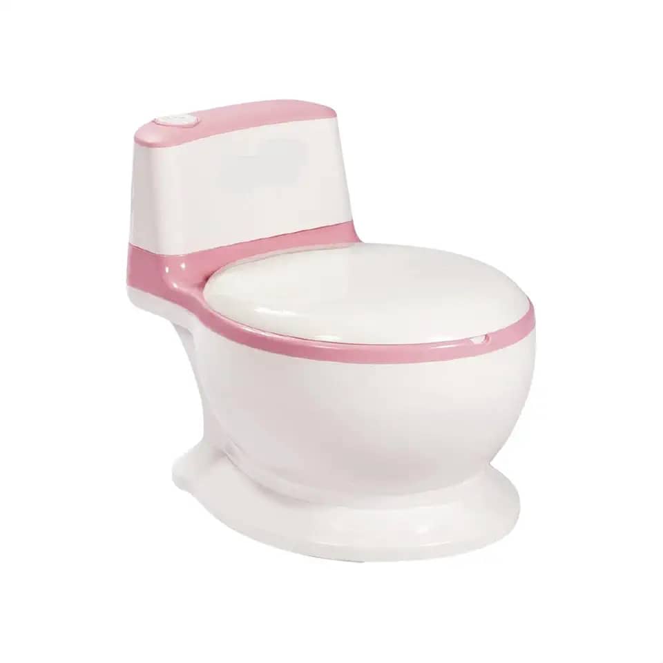 Privadinha Troninho Infantil Ohana Baby – Penico Simulador de Vaso Sanitário com Assento de Espuma Macio e Confortável, Base Antiderrapante, Compartimento para Lenços, Para Desfralde de 1 a 6 Anos