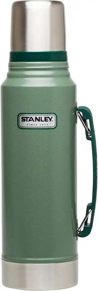 Garrafa térmica Stanley Classic, aço inoxidável 18/8, livre de BPA