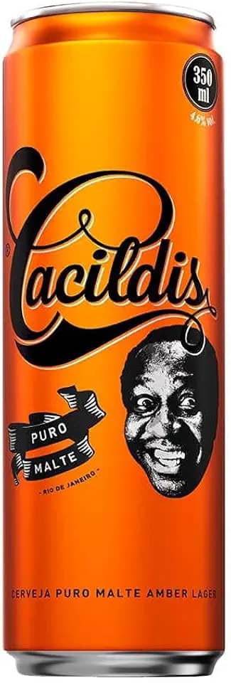 Cerveja Cacildis, Puro Malte, Lata 350ml 1un