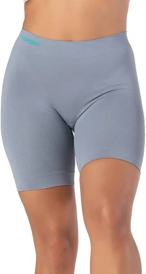 Bermuda térmica feminina sem costura anti assadura academia corrida esportes