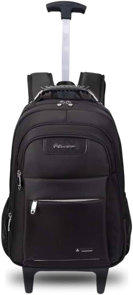 Mochila Bolsa Rodinha Masculina Feminina Notebook Reforçada Viagem Faculdade Escola Trabalho Impermeavel