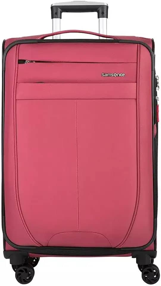 Mala de Viagem Versalite DLX Rosa Pequena Expansível