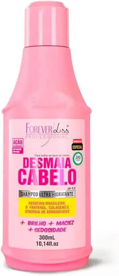 Shampoo Desmaia Cabelo Forever Liss 300ml