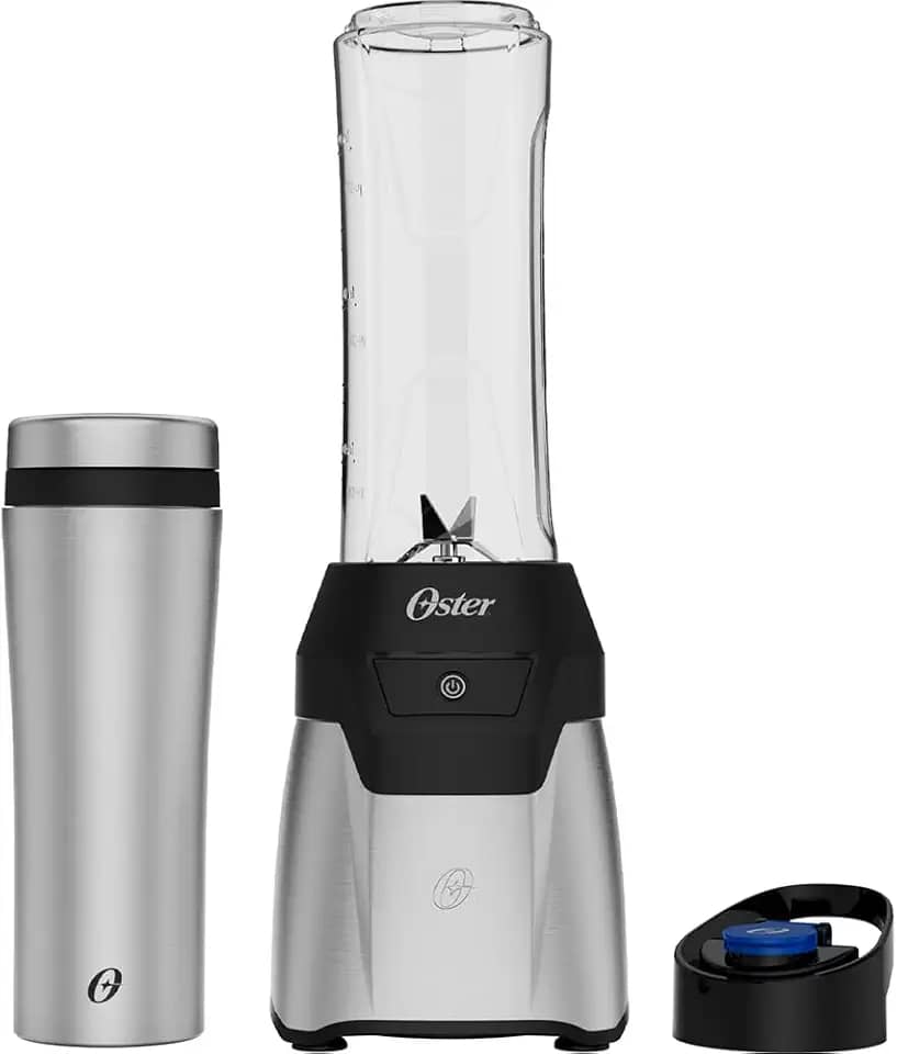Blender Power Inox Oster com 2 Jarras To Go - 127V