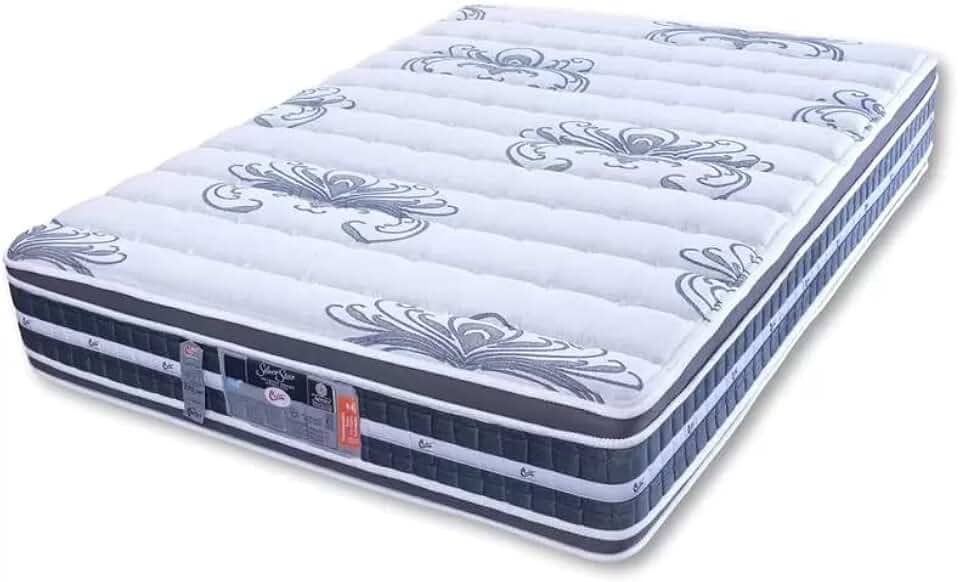 Colchão Queen 158cm Silver Star Air Pocket One Face Colchões Castor