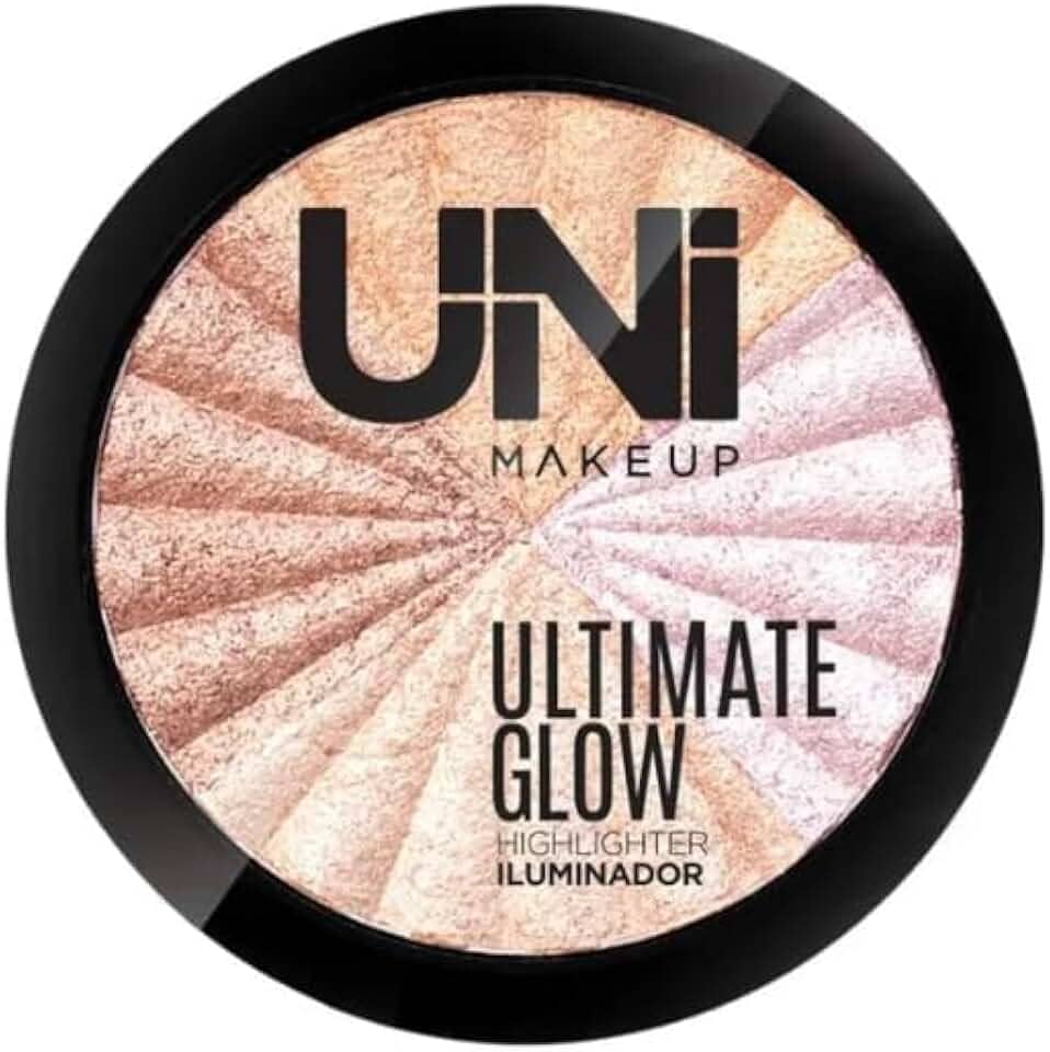 Iluminador Ultimate Glow UniMakeup, Pó, 9g