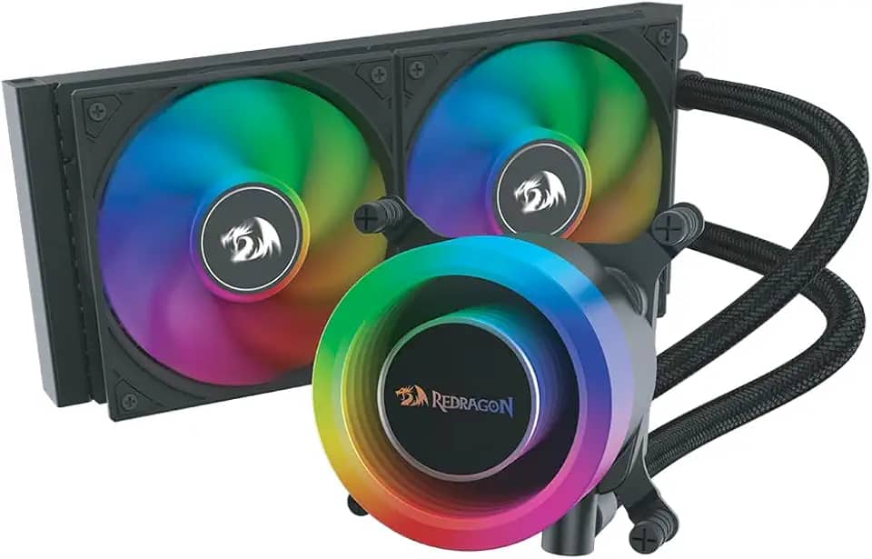 WATER COOLER GA II LITE 240 RGB PRETO GA2L24RB-RD BLACK