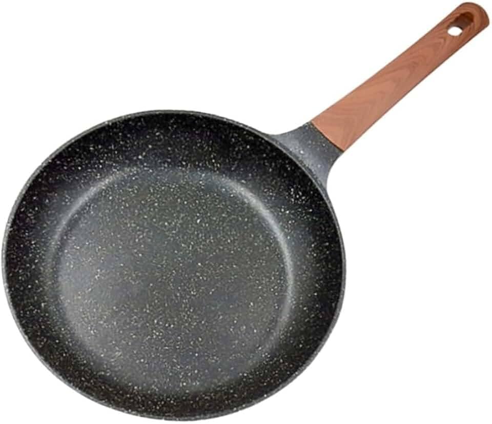 Frigideira de Cerâmica Antiaderente Com Cabo Resistente ao Calor Fundo de Alumínio para Fogão de Indução, a Gás ou Elétrico - Solução saudável - frita sem óleo - Grupo AC Multi (26cm Diâmetro)