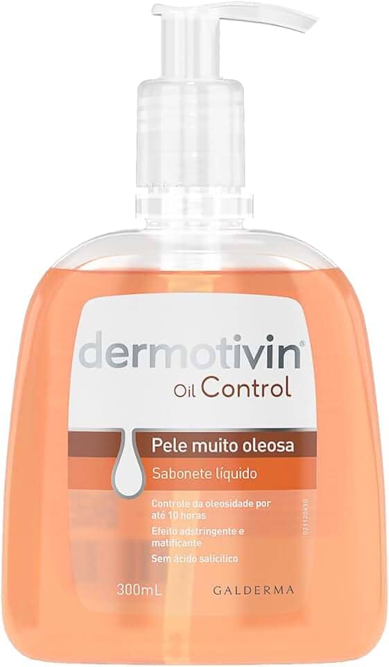 Dermotivin Sabonete Líquido Facial Pele Oleosa Oil Control 300ml