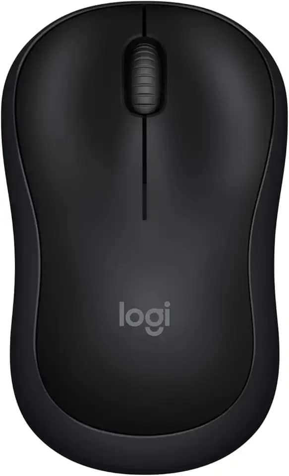 Mouse Sem Fio Logitech M240 com Conexão Bluetooth, Clique Silencioso, Design Ambidestro Compacto, Bateria de 18 Meses, Compatível com Windows, macOS, ChromeOS - Preto
