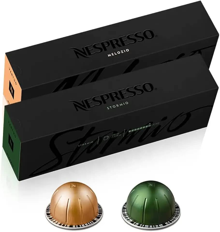 Cápsulas de Café Nespresso Vertuo Aromas Equilibrados - 20 Cápsulas, café de 230ml