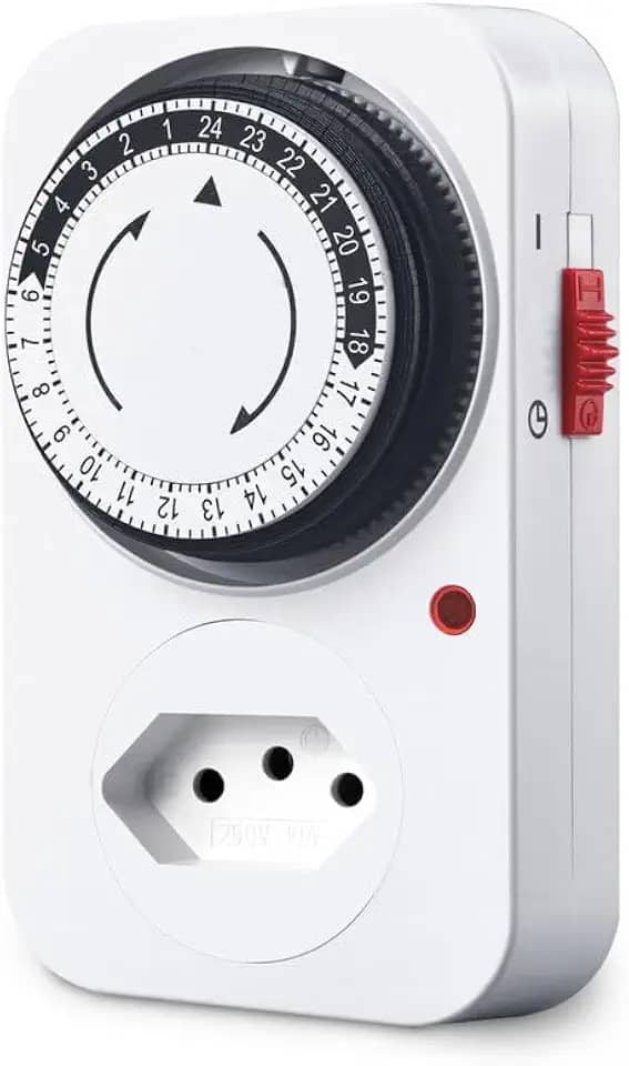 Temporizador Analógico 10A 48 Programações/dia Bivolt