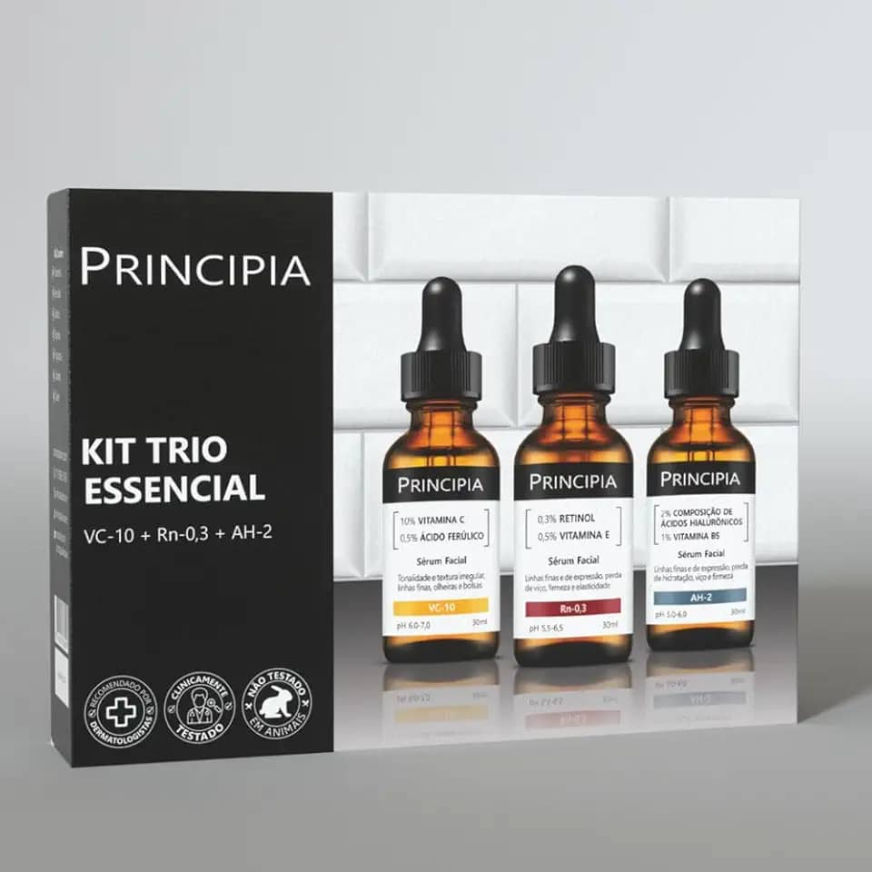 PRINCIPIA, Kit Trio Essencial AH-2 + VC-10 + Rn-0,3