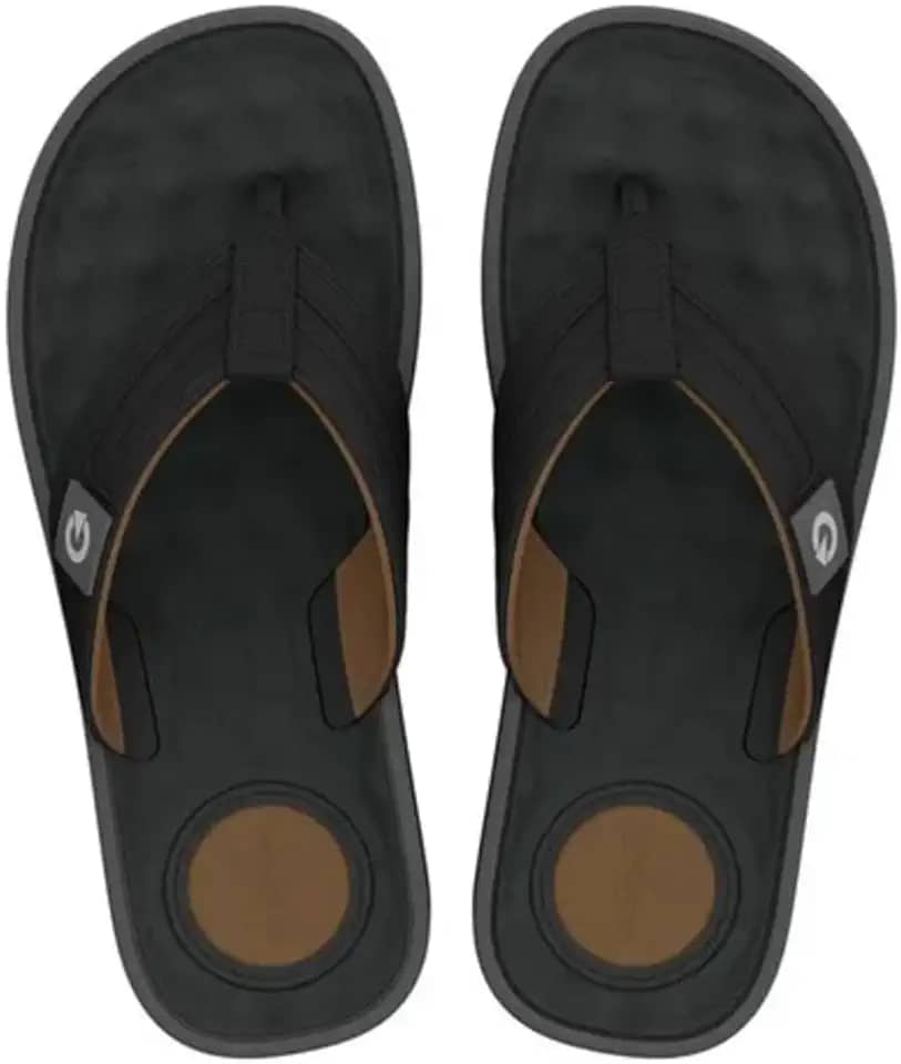 Chinelo Cartago Alabama Masculino - Preto e Marrom