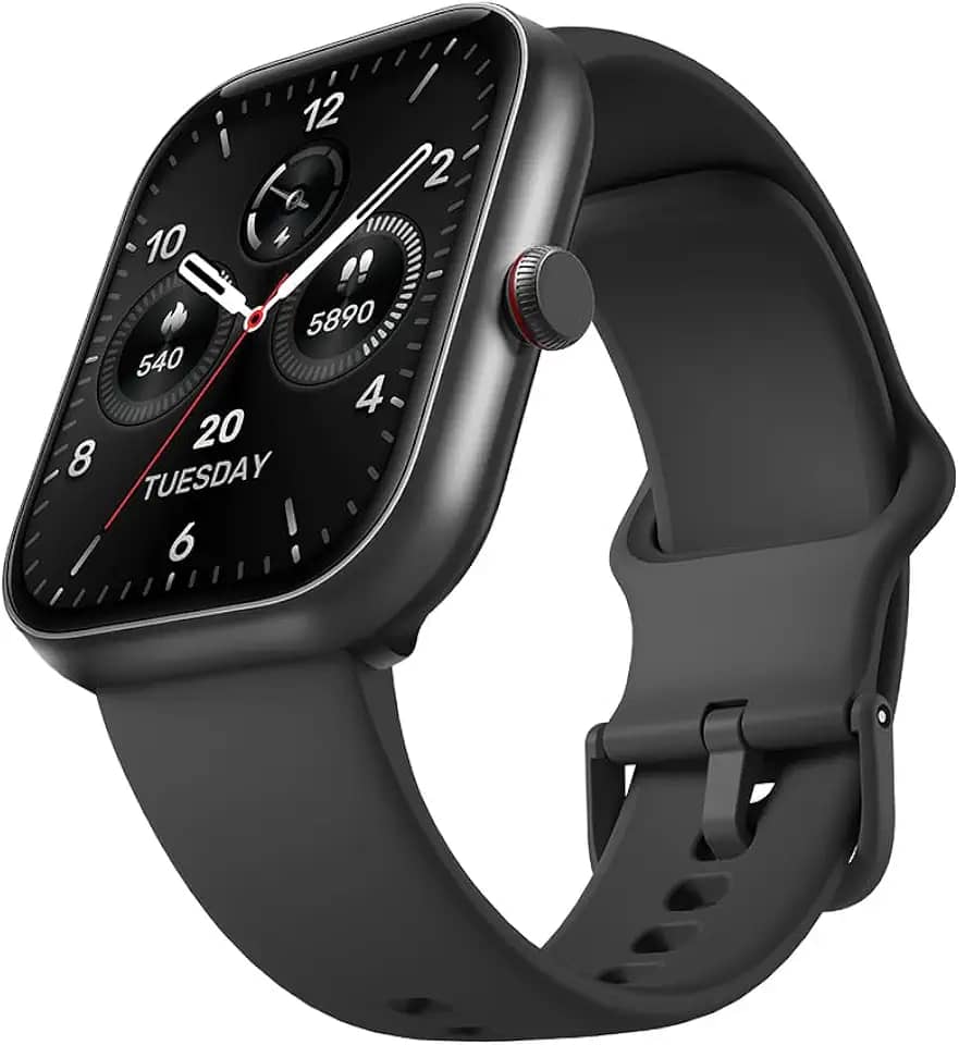 Bettdow SmartWatch, relogio smartwatch com 1.91' Ecrã tátil e Alexa, à prova d'água IP68, relogio smartwatch feminino e masculino com 100+ Modos Esportivos Faz e Recebe Ligações(preto)