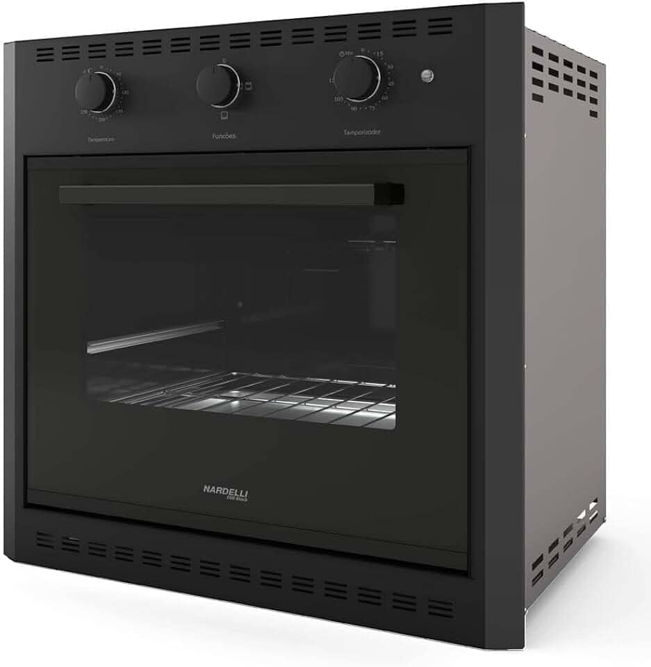 Forno Elétrico de Embutir 60 Litros Nardelli Black E60