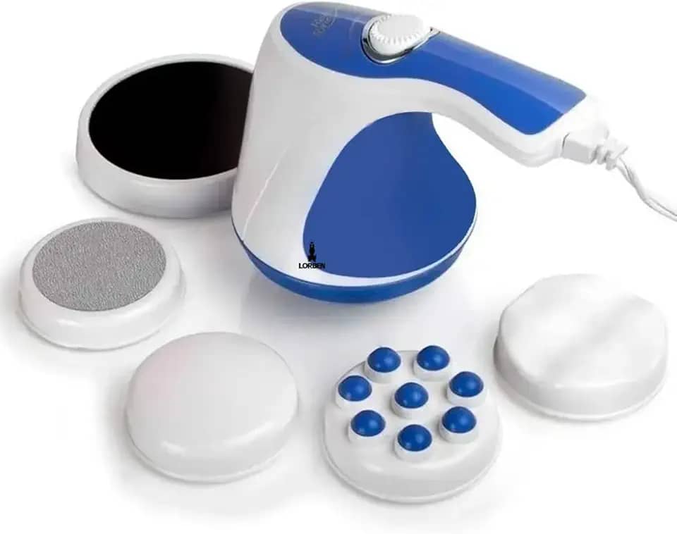 Massageador Elétrico 110V Profissional Orbital Drenagem Linfática GT6047 Lorben