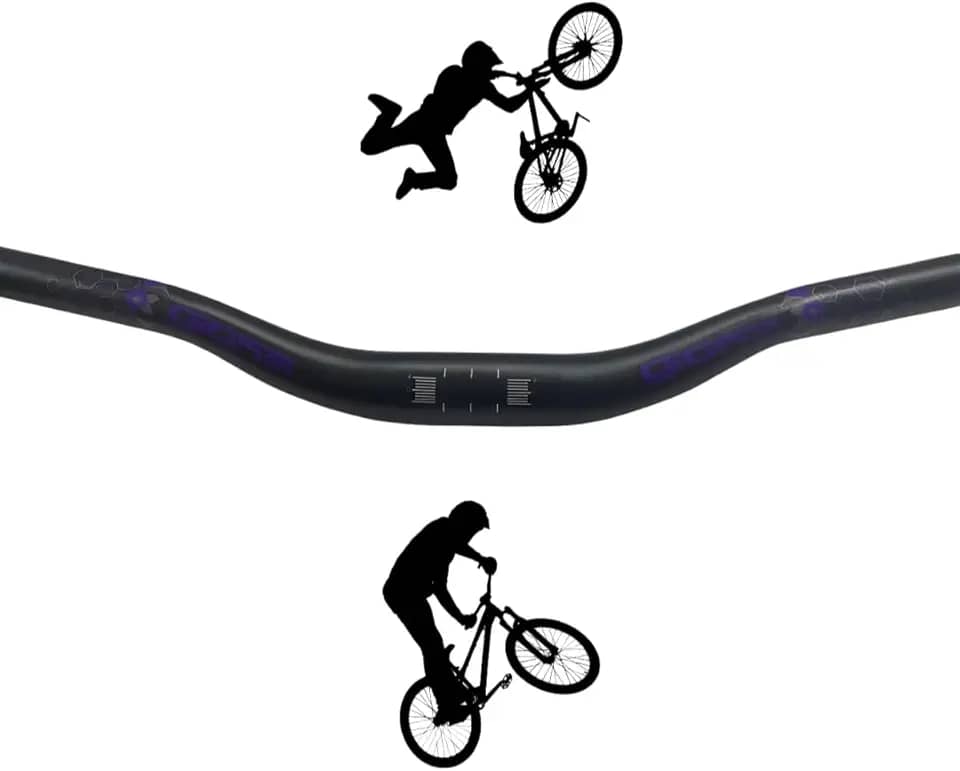 Guidão Bike Voador Gios Freehide Wheeling Grau 700x50mm Diversas Cores (Violeta)