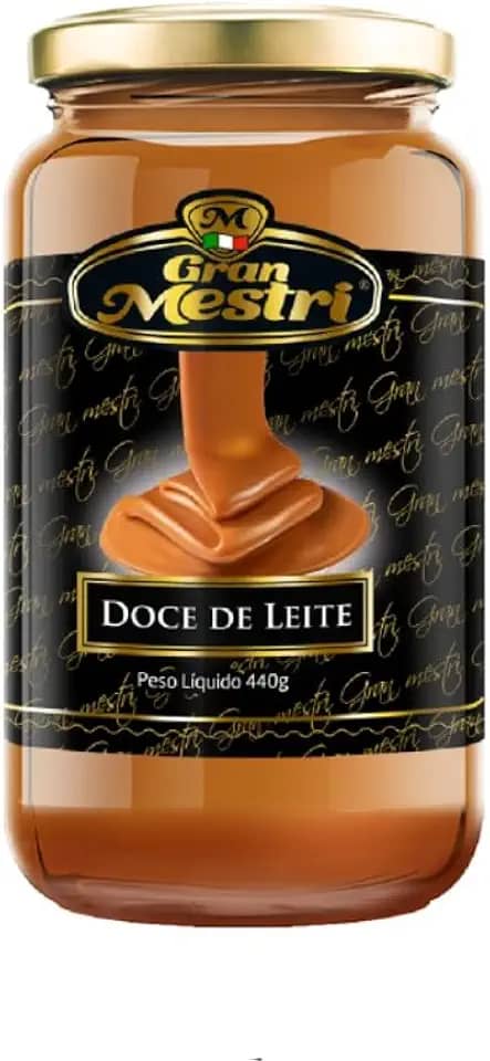 Gran Mestri Doce de Leite Premium Uruguaio, 440g, Textura Cremosa, Sobremesa Tradicional