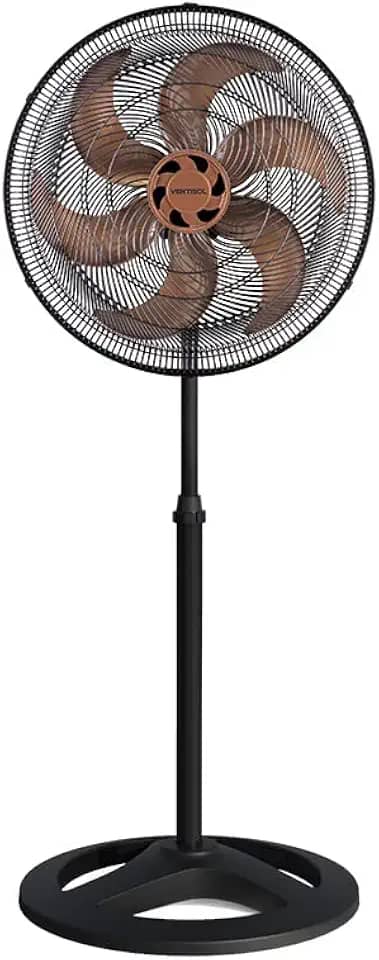 Ventisol Ventilador de Coluna Oscilante, Turbo 6 Pás Premium, Bronze, 50cm, 127V
