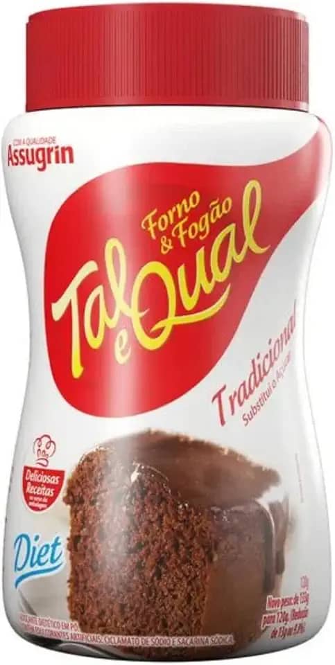 TAL E QUAL ADOC FORNO E FOGAO DIET EM PO 120G