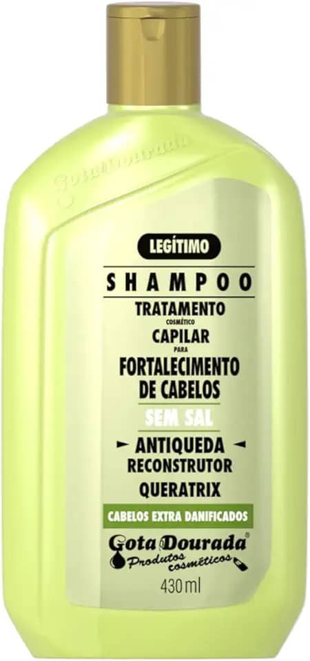 Shampoo Antiqueda Gota-Dourada Força e Crescimento 430ml