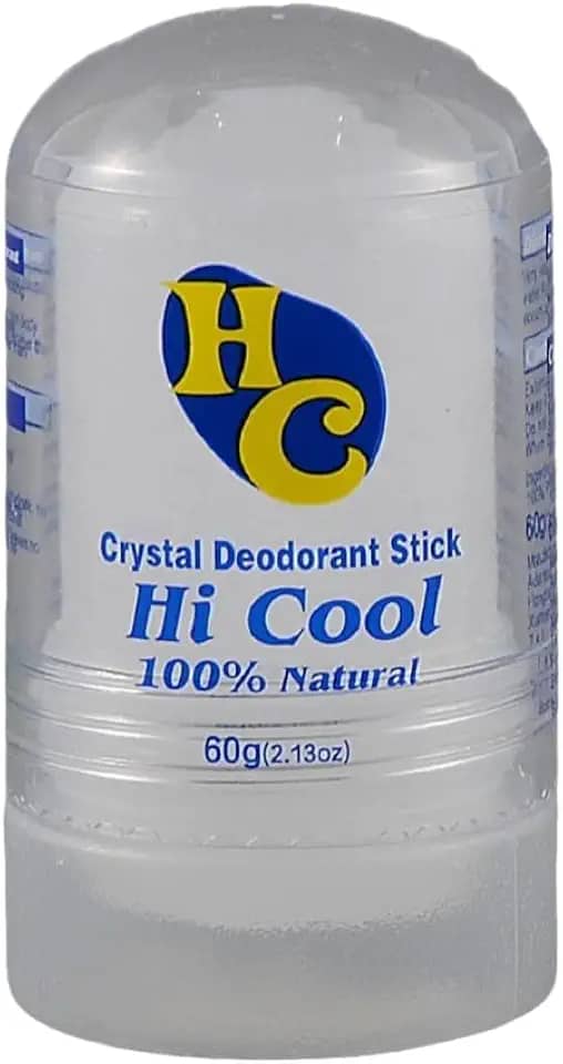 Desodorante natural Cristal/Pedra Pode ser usado em todo o corpo para melhorar o odor corporal Antitranspirante De Corpo Inteiro Em Bastão 60g (1)
