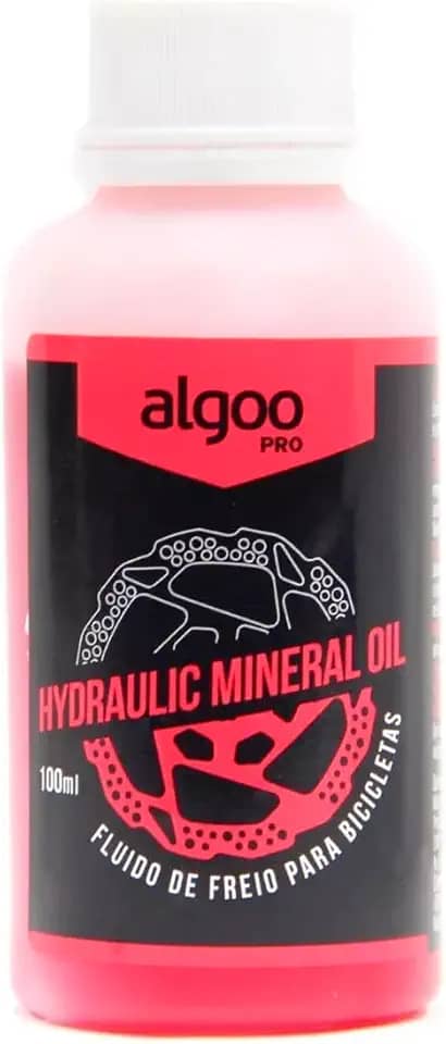 Fluido Óleo Mineral Para Freio Hidráulico Bike Algoo 100ml