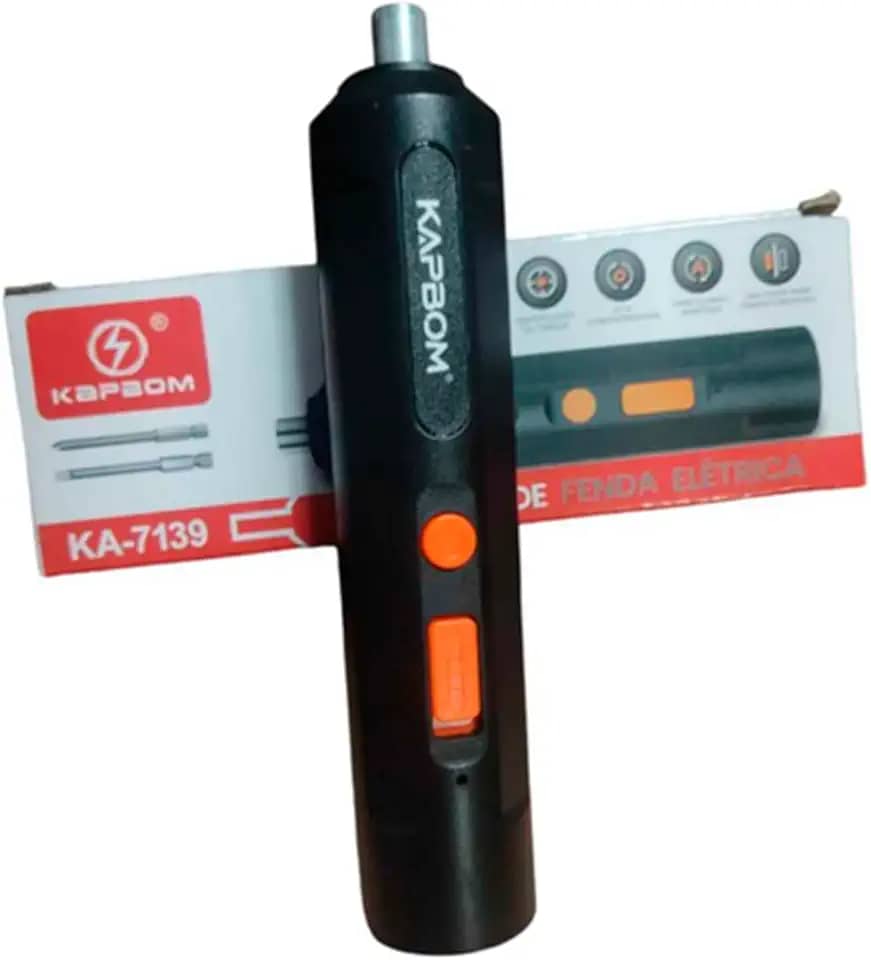 Chave de Fenda/Parafusadeira Elétrica 4.2V Portátil sem fio Bateria Recarregável Bivolt