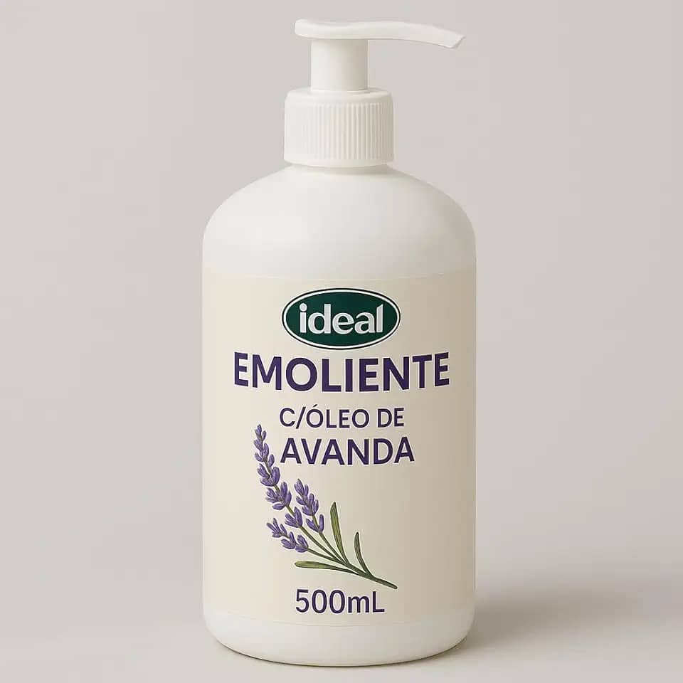 Emoliente C/Óleo De Lavanda 500Ml -Ideal