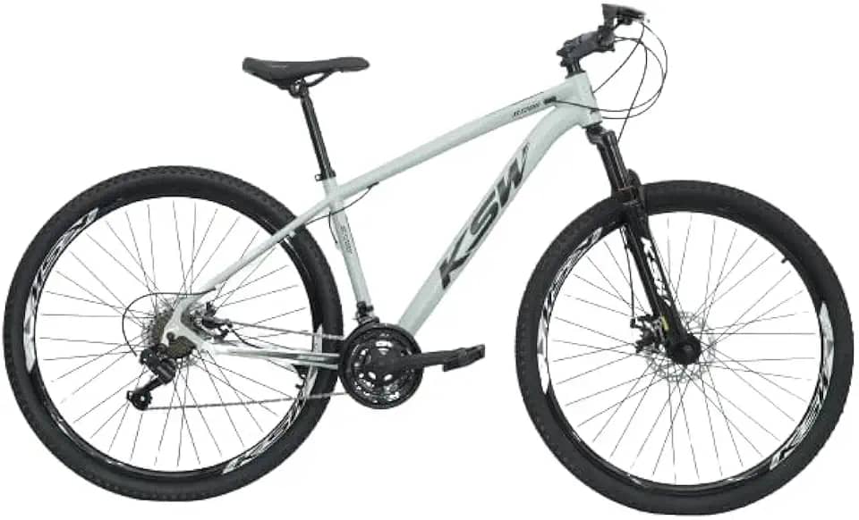 Bicicleta Aro 29 Ksw 21 Marchas Alumínio Cambio Shimano Freio a Disco