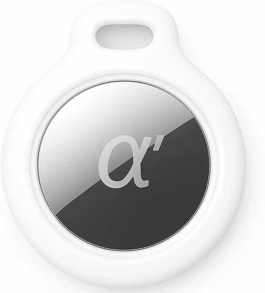 Tag Rastreador GPS Compatível com Iphone iOS (App Buscar) com Alarme Localizador Sonoro Air Bateria Duradoura, Localiza Chaves, Malas, Crianças, Pets