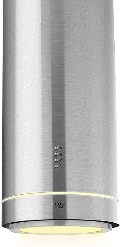 Coifa e Depurador de Ilha Eos 38cm Maxxi Air Redonda Inox 1200m³/h Emco41iri 220v