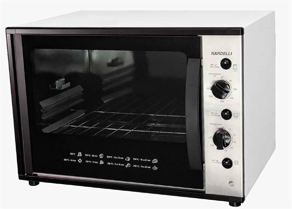 Forno Eletrico Bancada Nardelli Smart60s Com Espeto Giratorio
