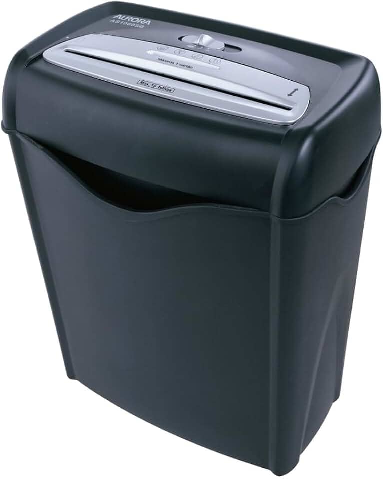 ProCalc Fragmentadora de Papel 10 folhas AS1060SB 110v Aurora, Multicores
