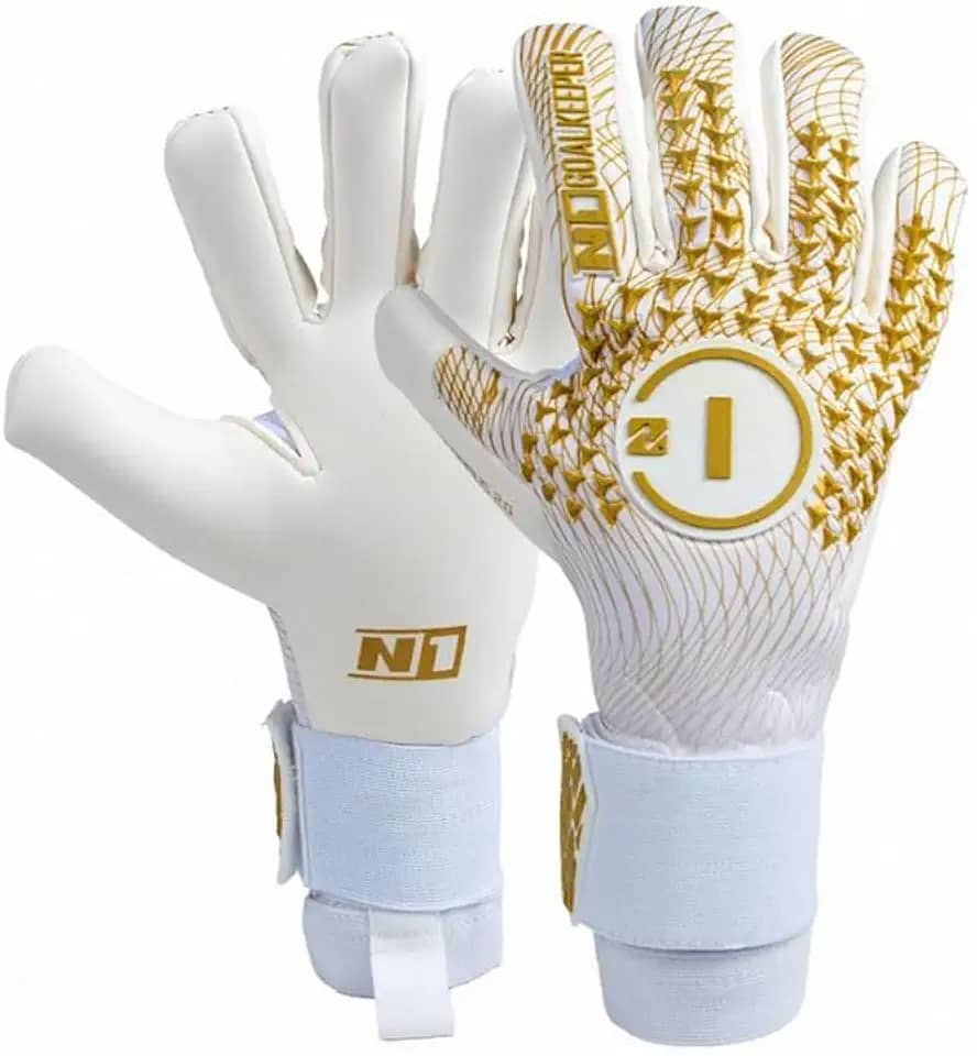 Luva Goleiro Profissional N1 Scorpius 2.0 Cor:Golden, Tamanho:9