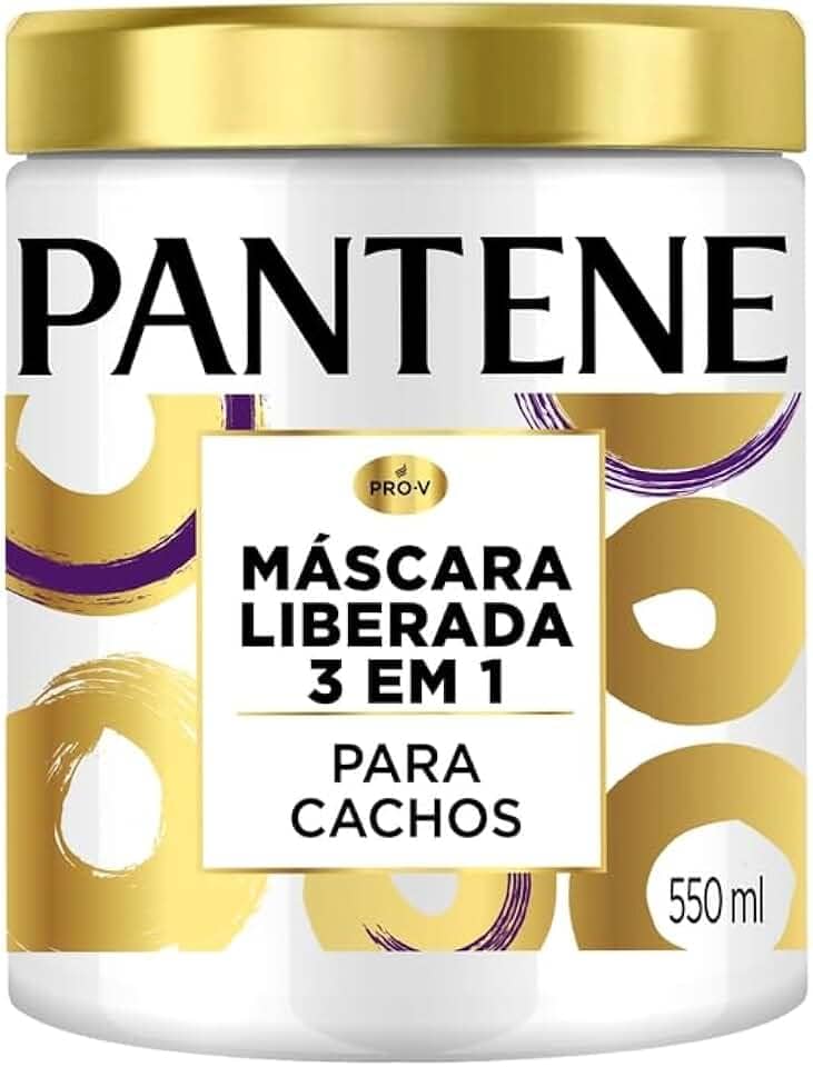 Pantene Máscara Pro-Vitaminas 3 em 1 Liberada 550ml