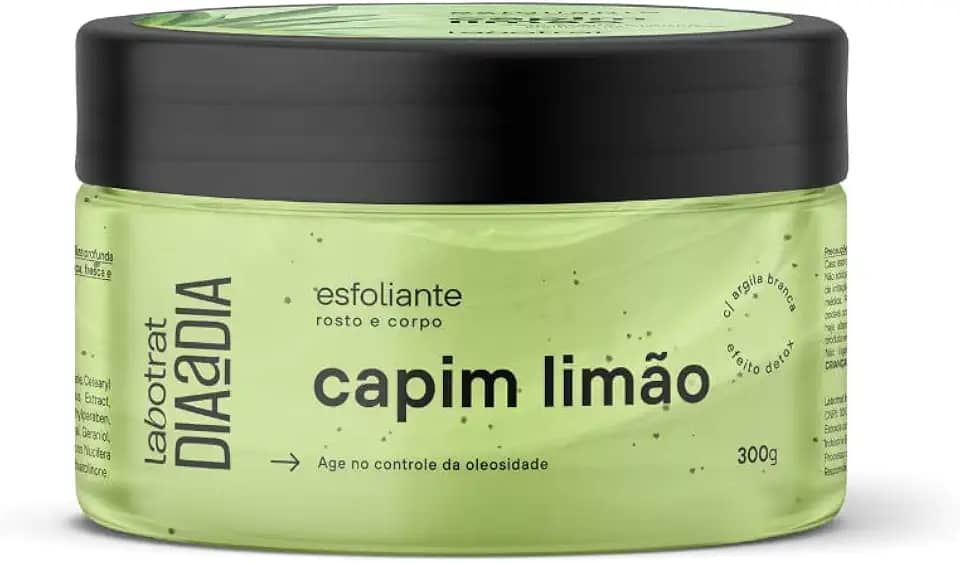 Labotrat “Esfoliante Capim Limão Para Corpo E Rosto Limpesa Profunda Dos Poros Remoção Células Mortas E Impurezas - 330G '