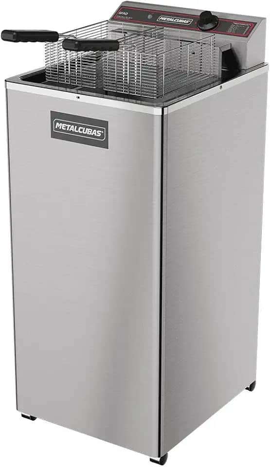 Fritadeira Elétrica Água e Óleo Inox GFAO 18 P Metalcubas Elétrico - 220V