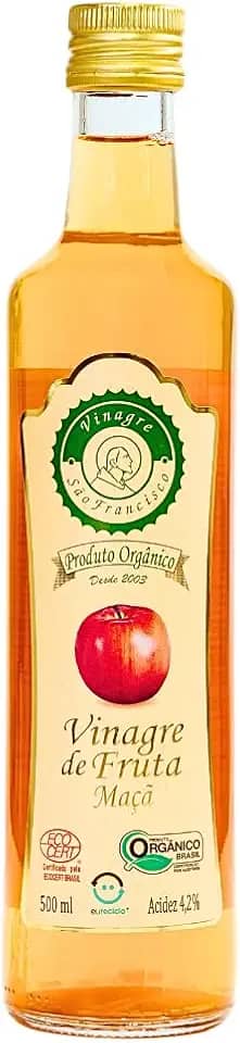 Vinagre De Maçã Orgânico Acidez 4,2% São Francisco 500 ml