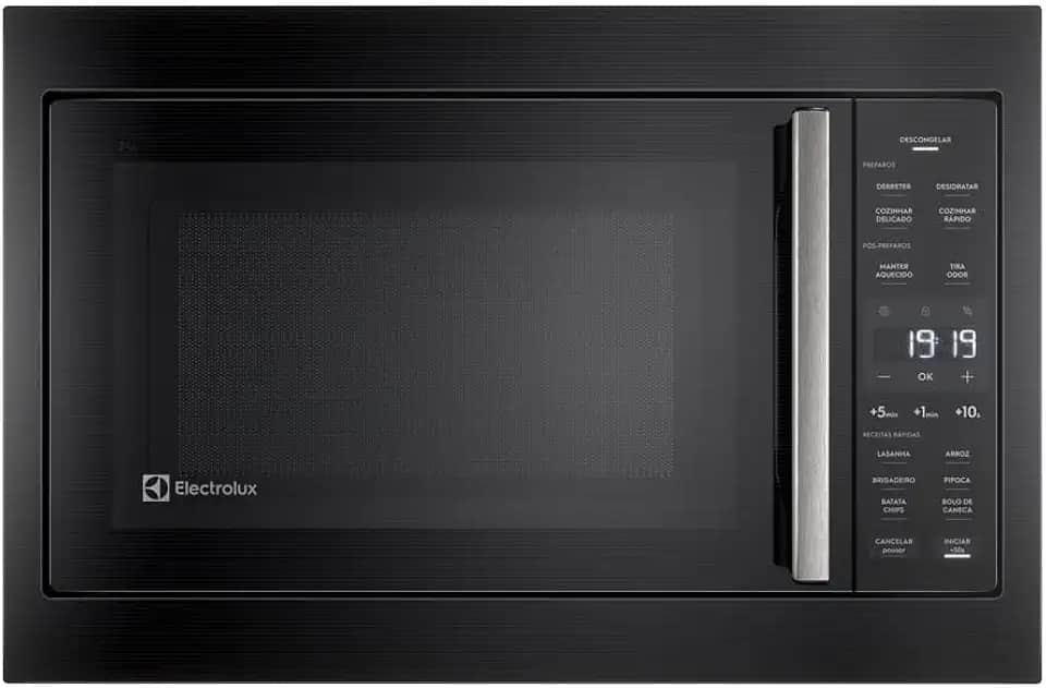 Micro-ondas de Embutir Electrolux 34L Preto Experience com Descongelamento Assistido (ME3BP) 220V