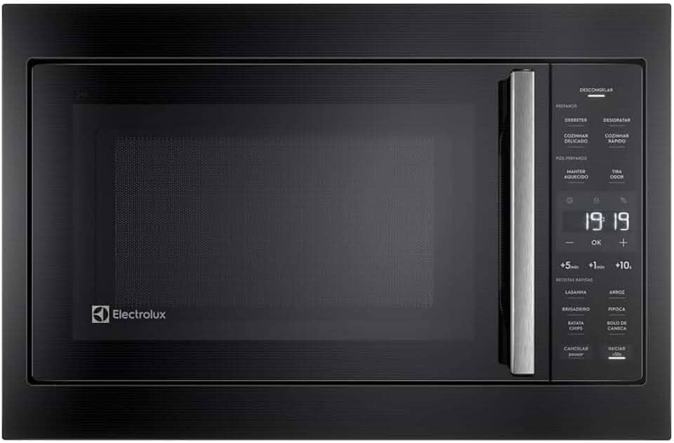 Micro-ondas de Embutir Electrolux 34L Preto Experience com Descongelamento Assistido (ME3BP) 220V
