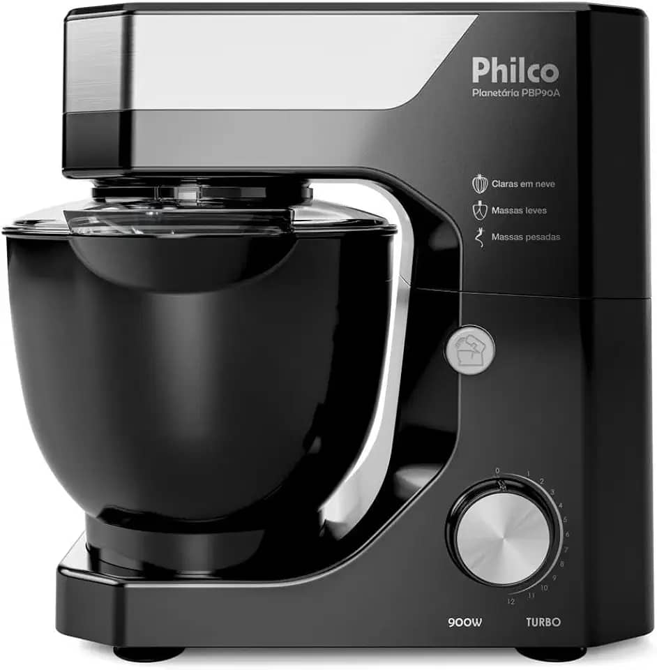 Batedeira Philco Planetária PBP90A Turbo 900W
