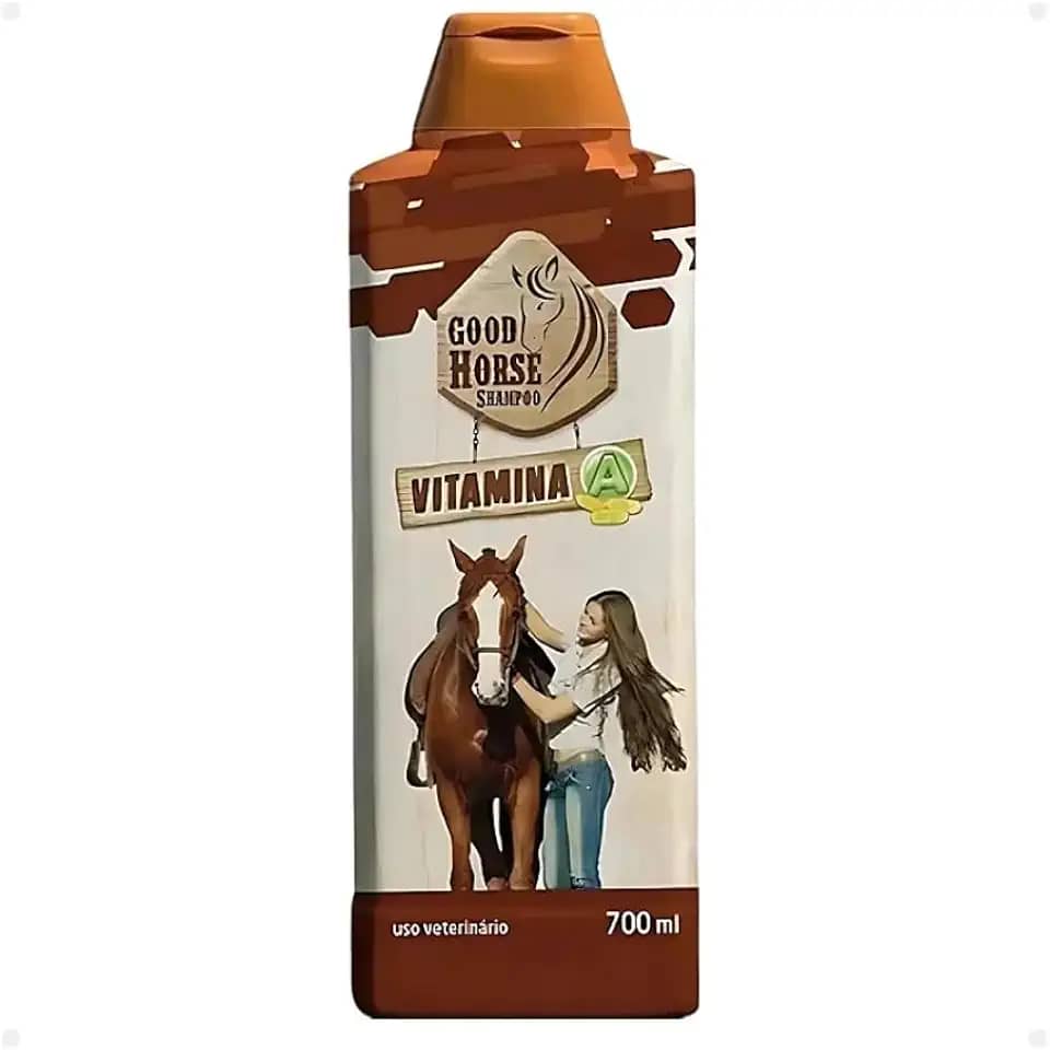 Shampoo de Cavalo Good Horse Com Vitamina A Para Crescer Cabelo Tiktok 700ml