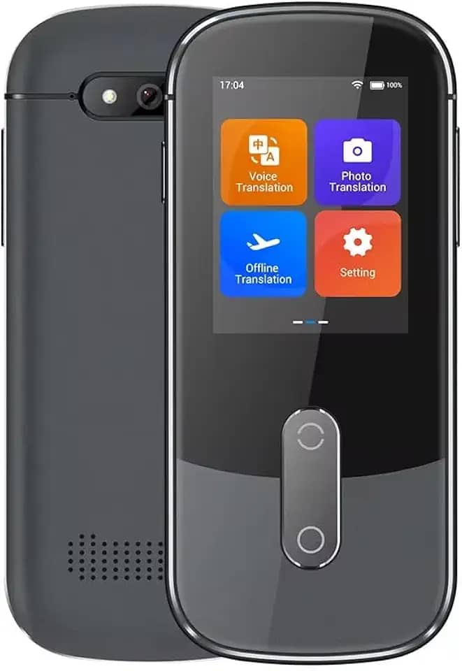 Dispositivo tradutor de 144 idiomas, tradutor instantâneo bidirecional em tempo real, dispositivo de tradução de voz offline online, dispositivo portátil de tradutor de fotos inteligente para negócios