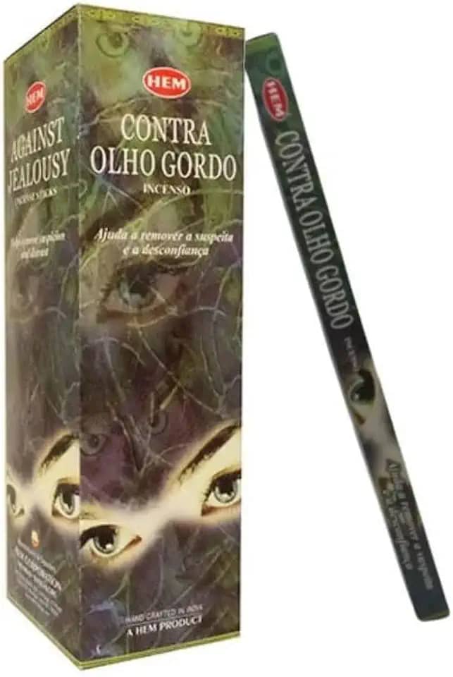 Kit com 6 Incensos para Proteção e Energia Positiva Contra Olho Gordo