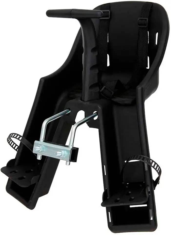 Cadeirinha Baby Bike Kalf Infantil Dianteira Preta Kf 400