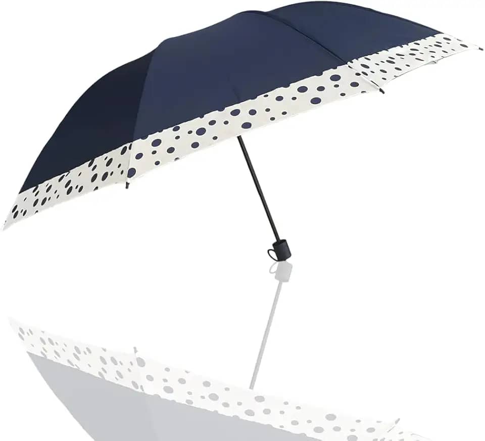 Guarda Chuva Grande Reforçado Resistente Ao Vento Cabe Na Bolsa Mochila Modelo Compacto Varetas Sombrinha Dobrável Abre Fecha