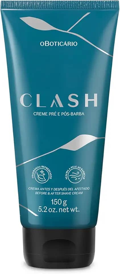 Creme Pré E Pós-Barba Clash 150g